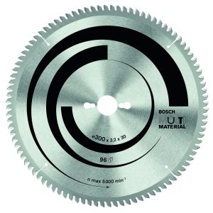 DISCO DE SIERRA CIRCULAR MULTIMATERIAL 10″ X 30MM DE 80 DIENTES 2608642201