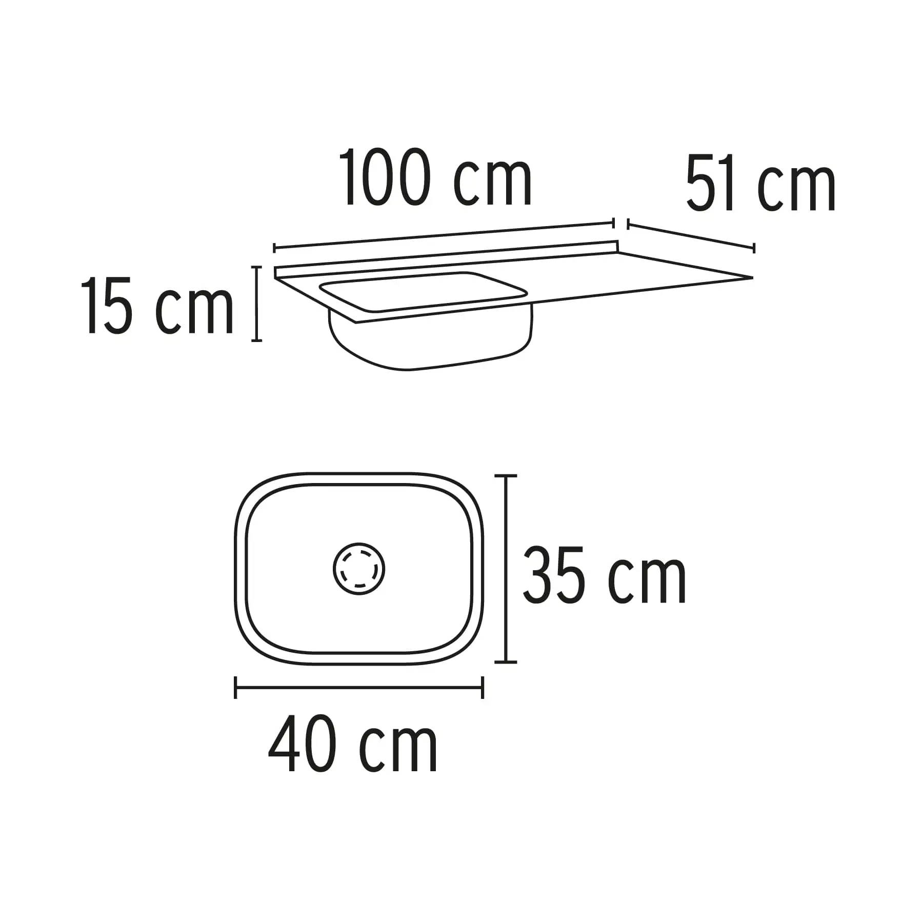 Tarjas de Cocina para Empotrar Foset de Acero Inoxidable - Imagen 2