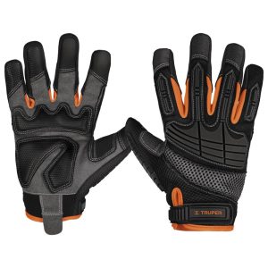 Guantes de seguridad y trabajo para mecánicos con protección anti-impacto Mod. GU-665