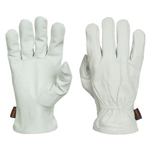 Guantes de seguridad y trabajo Truper de piel de cabra tipo operador Mod. GU-725