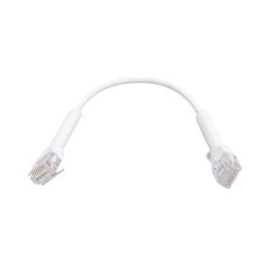 UniFi Ethernet Patch Cable Cat6 de 22 cm, color blanco