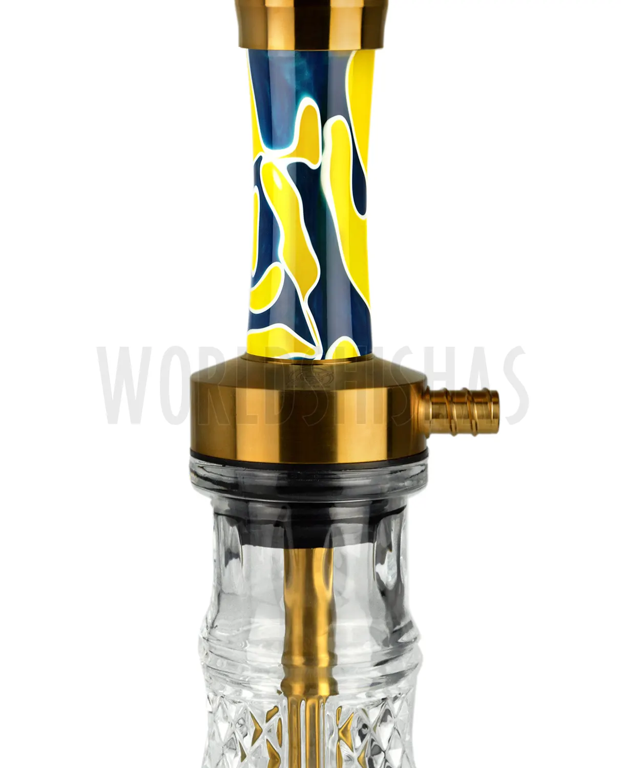 CACHIMBA HELIUM MOEBIUS GOLD EDITION BLUE YELLOW - Imagen 3
