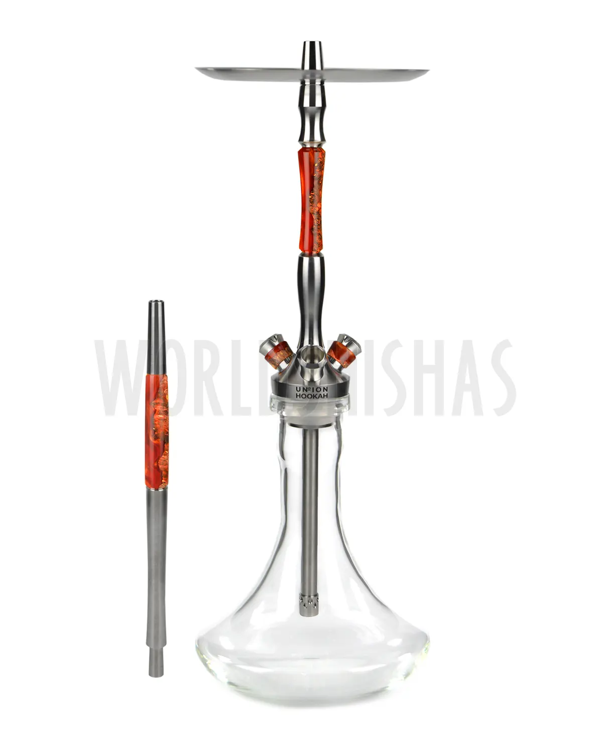 CACHIMBA UNION HOOKAH FIBONACCI HYBRID ORANGE AMBER - Imagen 2