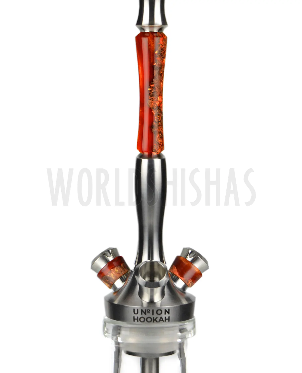 CACHIMBA UNION HOOKAH FIBONACCI HYBRID ORANGE AMBER - Imagen 3