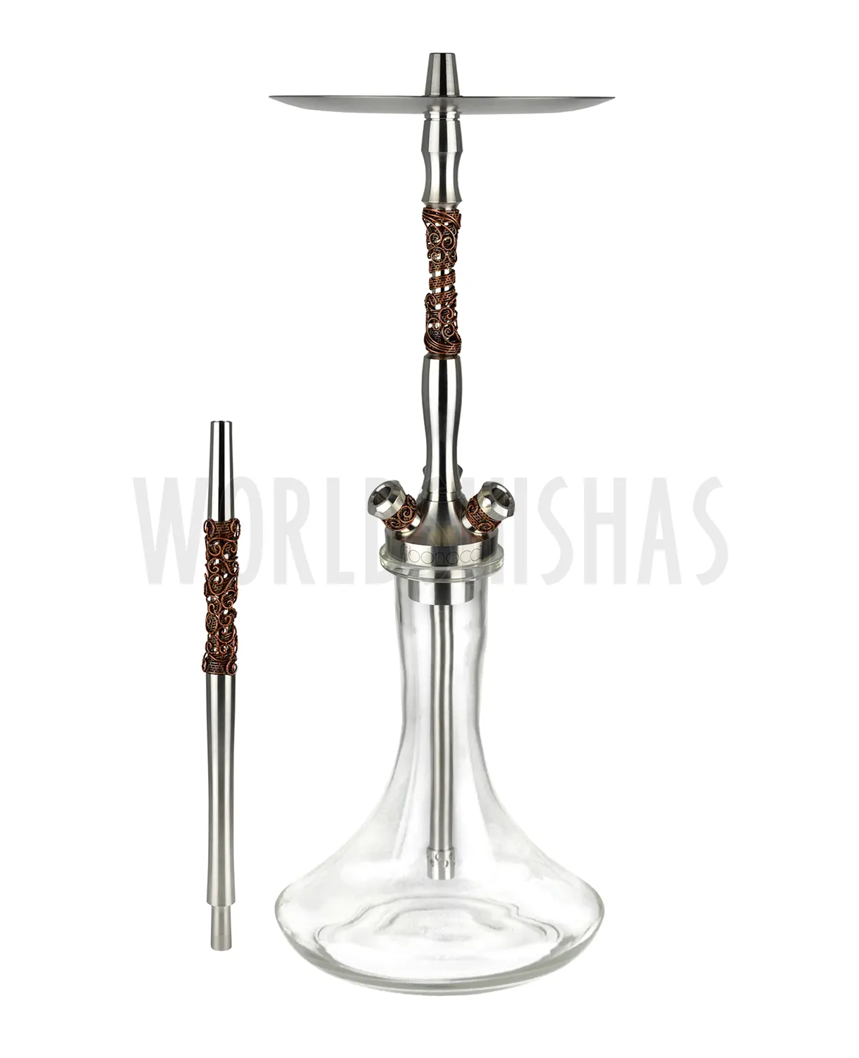 CACHIMBA UNION HOOKAH FIBONACCI SKELETON COPPER - Imagen 2