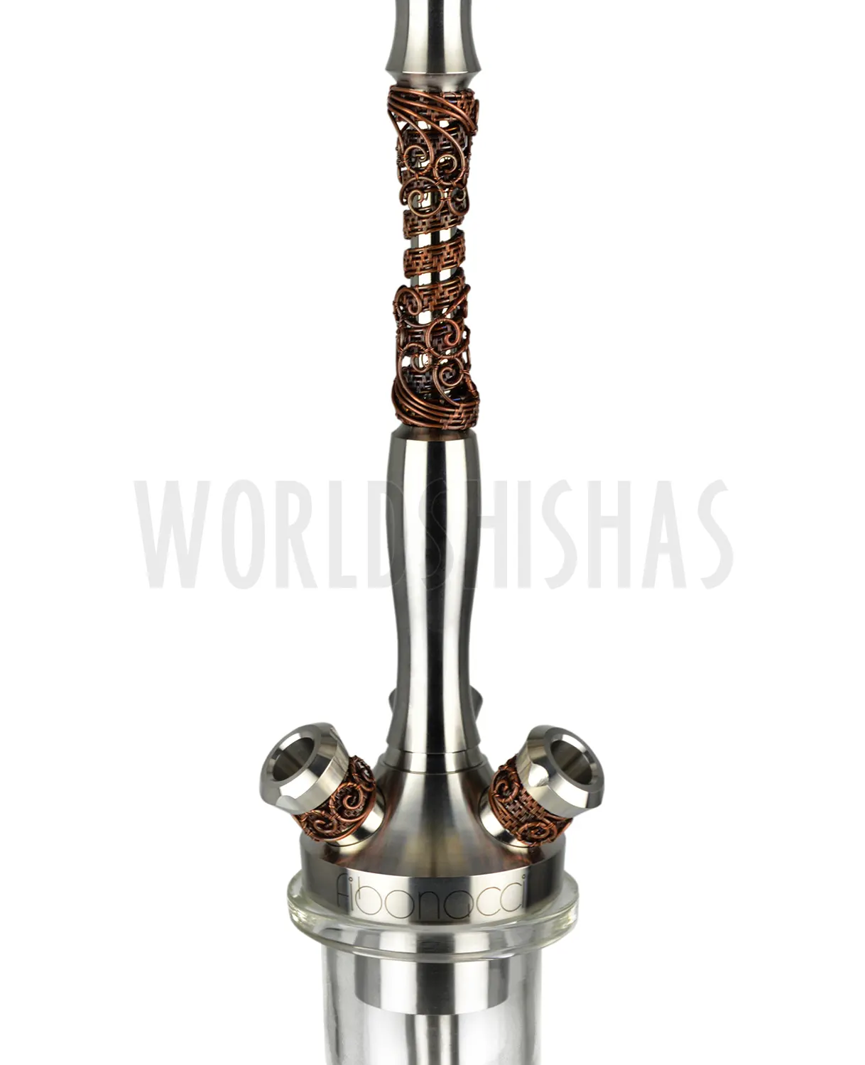 CACHIMBA UNION HOOKAH FIBONACCI SKELETON COPPER - Imagen 3