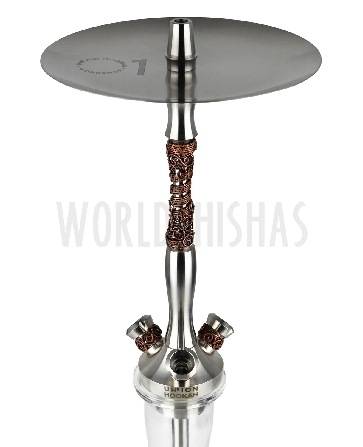CACHIMBA UNION HOOKAH FIBONACCI SKELETON COPPER - Imagen 4